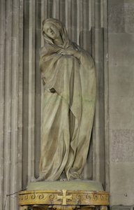 The Virgin Mourning by Edmé Bouchardon